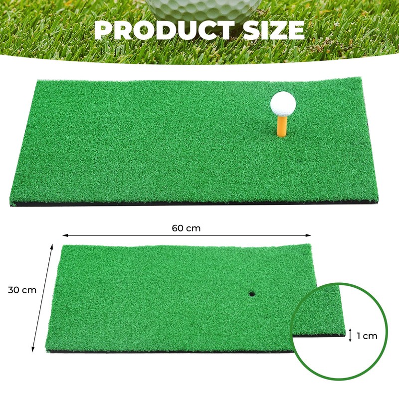 DAWOT 10x7ft Golf Practice Net and Mat, Golf Hitting Nets