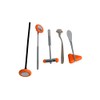 Neurological Reflex Hammer Set, Muscle Reflex Diagnosis Hammer, Leg Back