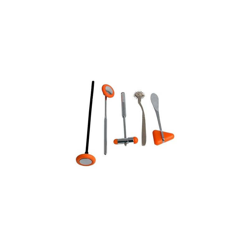 Neurological Reflex Hammer Set, Muscle Reflex Diagnosis Hammer, Leg Back