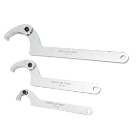 C Hook Wrench Set Labor Saving Anti-deformation Adjustable Hook Pin Wrench for Dirt Bike