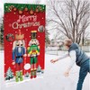 Christmas Nutcracker Toss Game Banner with 4 Bean Bags Christmas