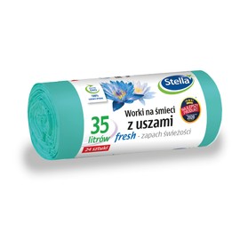 Stella Fresh Ear Bin Liners Fresh Fragrance 35 L Pack of 24