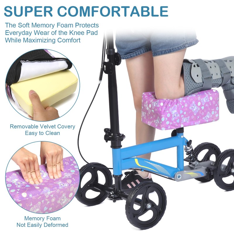 Knee Scooter Cushion Cover - Soft and Comfortable Knee Scooter