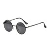 Miuno® Sunglasses with Round Lenses UV400 Men Women with Case