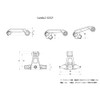 (Rec-Mount) Universal Saddle Mount Type B (for oblique rails) [Saddle2-SDGP]