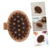 FOMIYES Wooden Scalp Massage Comb Air Cushioned Hair Brush for