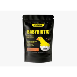 VITOFARMA Babybiotic vitamina en Polvo para Pollitos - Probiotics and Vitamin for Chicks Babybiotic 300g