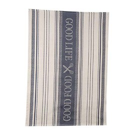Kay Dee Graphite Cotton Tea Towel 1 pk