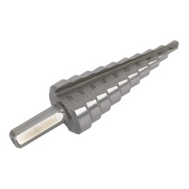 Sealey AK4744 HSS 4341 Step Drill Bit 4-22mm Double Flute