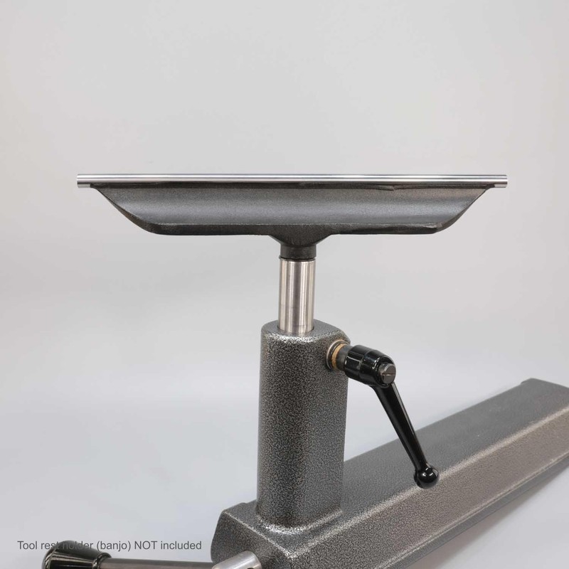 Hurricane Turning Tools, 12" Tool Rest with Hardened Steel Rod