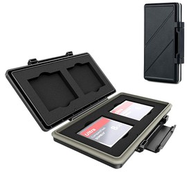 4 Slots CF Card Holder Case Compact Flash Memory Card Storage for Canon 5DM4 5DM3 5DM2 5D 5DS R 7DM2 7D 1DC 1DX 1DS 1D Mark IV III II Nikon D810 D810A D800E D800 D700 D300S D5 D4S D3S D3X DSLR Camera