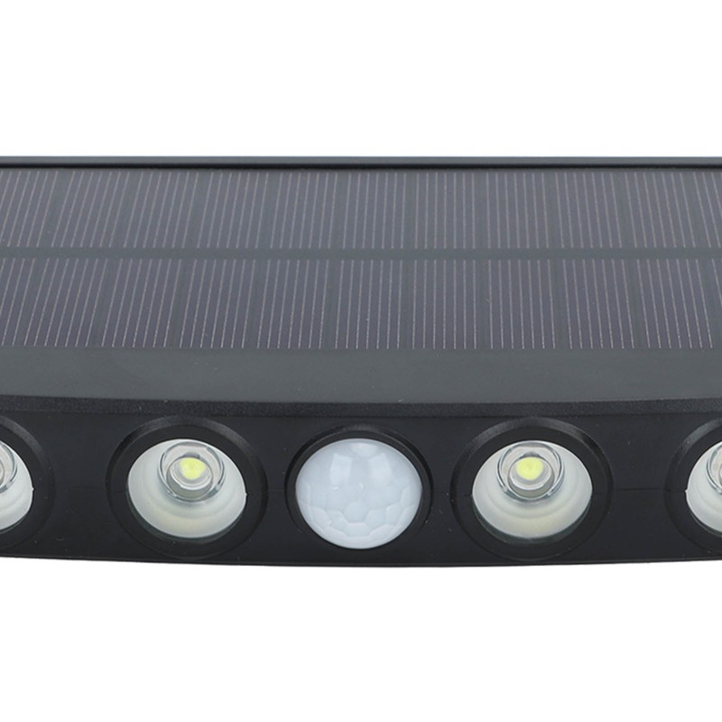 Solar Fence Lights 3 Lighting Modes Motion Sensor Security Lights