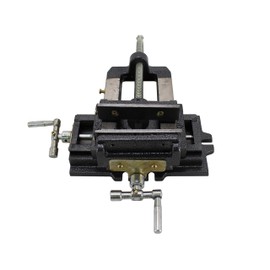 TEXALAN(R) 5-Inch Drill Press X-Y Compound Vise 2 Way Heavy Duty Cross Slide Vise Clamp Machine
