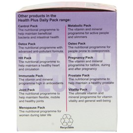 Health Plus Health Plus Teenage Pack Growing Up Daily Supplement - 28 Day Supply