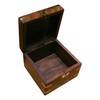 Gamekeepers Cottage gifts Belted Galloway Wooden Money Box Chest With