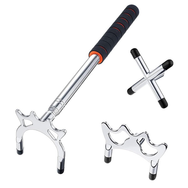 Hysgscwd Retractable Billiard Cue Bridge Kit, Billiards Cue Stick Bridge