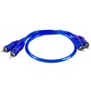 Crunch CRC0.5 Stereo RCA Cable with Remote Cable 0.5 m