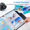 Sooez 30 Pack Heavy Duty Photos or Postcards Page Protectors,
