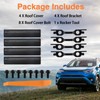 KPALAG 4PCS Roof Rack Removal Delete Kit Compatible with Toyota