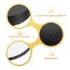 uxcell 4pcs Cake Boards, 10 Inch Round Cake Drum Circle