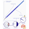 ZEXIJOW Erasable Gel Pen Refills, Compatible with Legami, Pack of