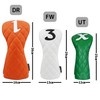 Golf Headcover, Stylish, Cool, Premium Quilted Headcover, Available in 5