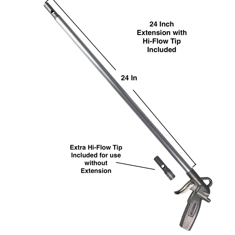 Primefit Extreme Performance OSHA High Flow Blow Gun (24 Inch)