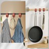 Drenky S Hooks with Leather Loop - Metal Hooks No