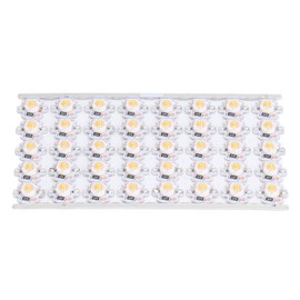 LED Chip Bulb High Brightness Energy Saving DIY Lamp Beads with Aluminum Plate for 1W 12V Headlights Cabinet LightsPink Light