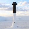 OdorHog Vent Stack Pipe Filter 4 Sizes, Black ABS with