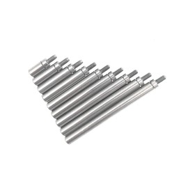 Dial Indicator Extension Stem Rod 4.5mm Diameter M2.5 Thread (A Set)