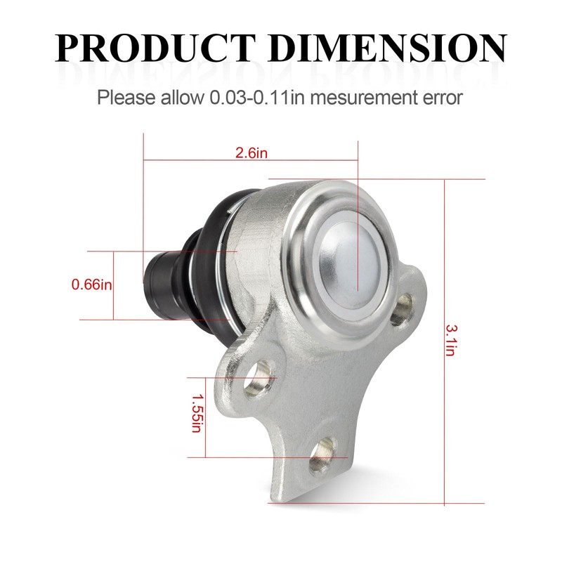 Front Lower Ball Joint for Can-Am Outlander Max 400 500