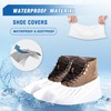 ProtectX White Disposable Shoe & Boot Covers, XL Extra Large,