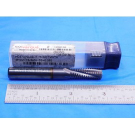 New VARDEX VARGUS HC37370L09 Carbide Thread Mill M12x1.75-2xDo 1 3/8 Shank - AB0361AY3