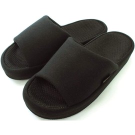 Aspersio Slippers Toe Grip, Perfect Fit, Black