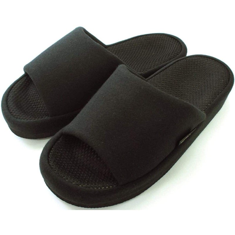 Aspersio Slippers Toe Grip, Perfect Fit, Black