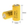 Odstore AA Ni-Cd 1.2V 2/3AA 600mAh Rechargeable Battery - 6pcs
