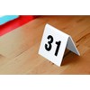 Securit Table Signs, Numbers 31-40, 4 x 4 x 5