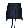 MISEMIYA Unisex Short Apron with Pocket 40mm x 70mm, navy