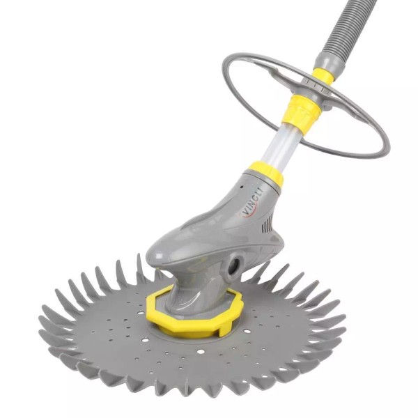 VINGLI Plastic Dolphin Swimming Pool Cleaning Machine w/ 10 Grey