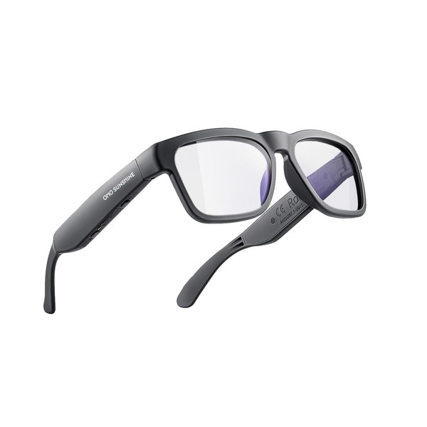 OhO Smart Glasses,Safety Glasses with Bluetooth Speaker,Indoor/Outdoor UV Protection and