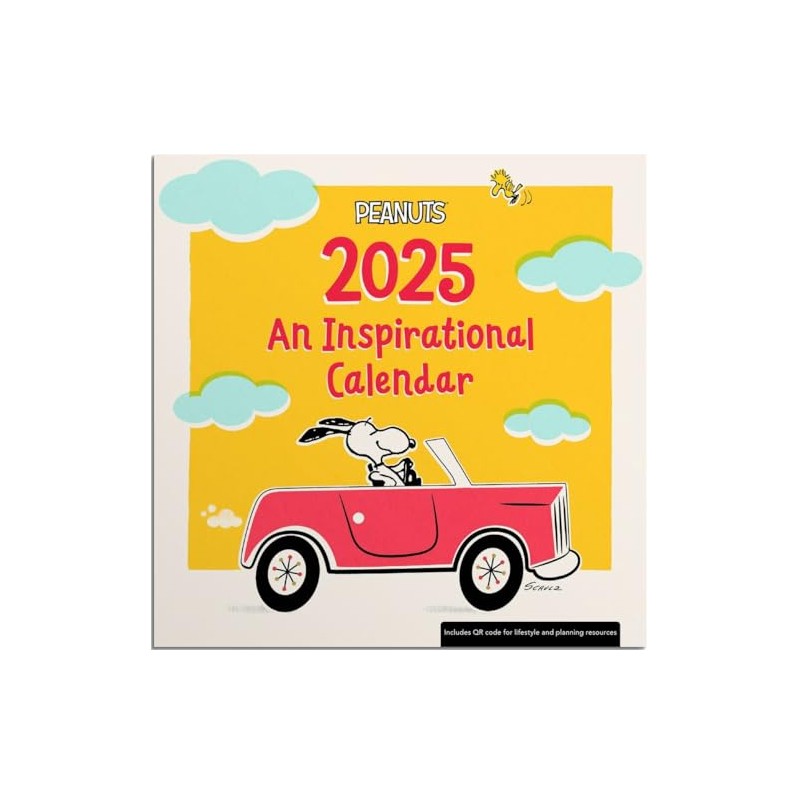 Peanuts: 2025 Inspirational Mini Wall Calendar