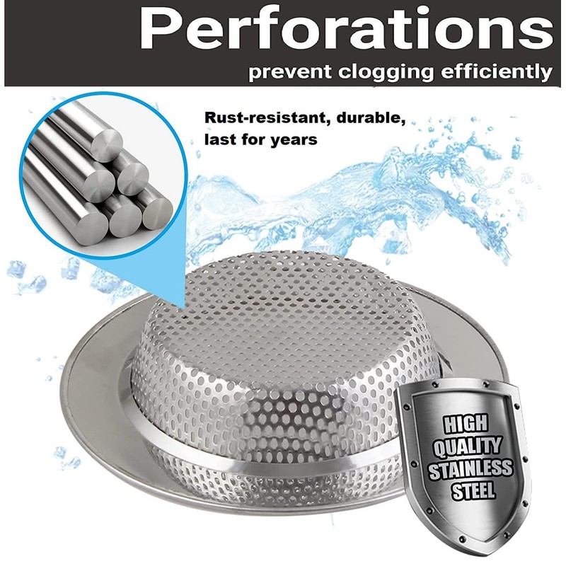 Coolcho 2PCS Sink Strainers for Kitchen Sink – Never Rust