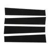 4pcs Black Pillar Posts Door Trim B Pillar Posts Door