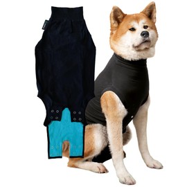 Suitical Recovery Suit Dog, XX-Large, Black