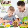 ToyVelt Clay Sets for Kids Ages 2-4 - Dinosaur Play