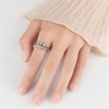 JINJIASC Fidget Ring Anxiety Rings For Women Girls Ring with