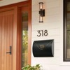 Outdoor Wall Mount Mailbox, 13 x 3.24 x 10.3 inch