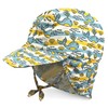 Sombrero de verano ajustable para bebés y niñas con protección