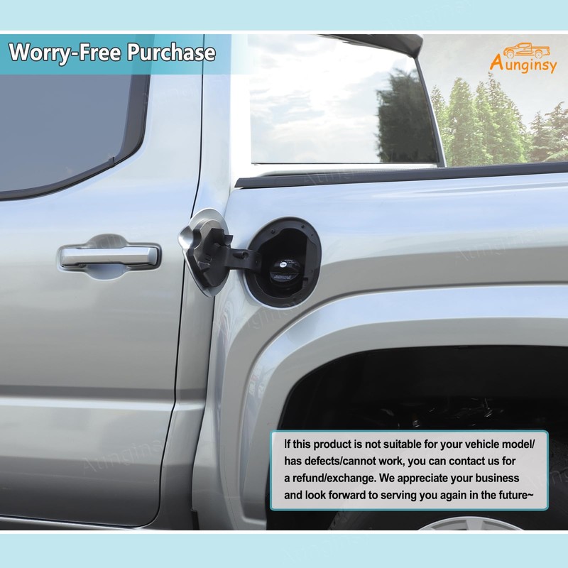 Car Fuel Tank Replacement Anti-theft Lock Cap for Toyota Tacoma